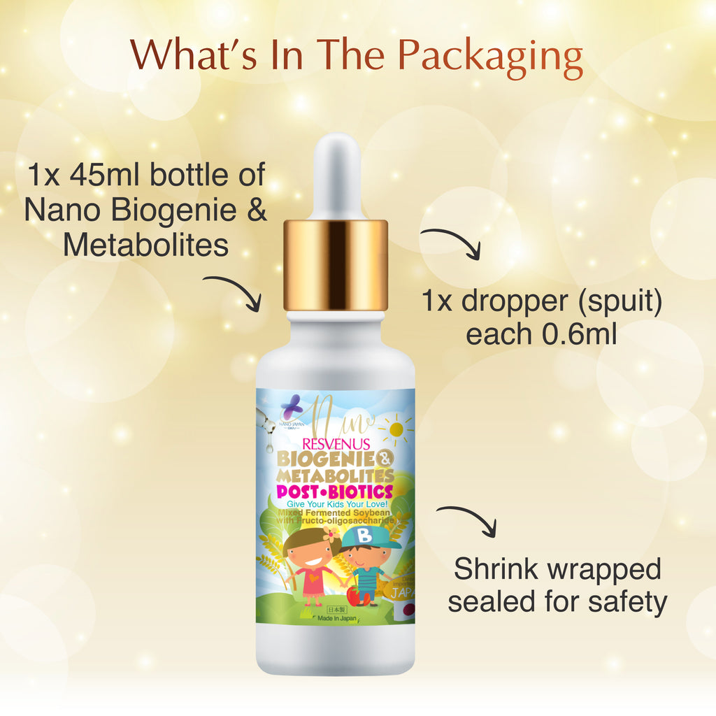 NANO BIOGENIE & METABOLITES POST-BIOTIC, 45ml