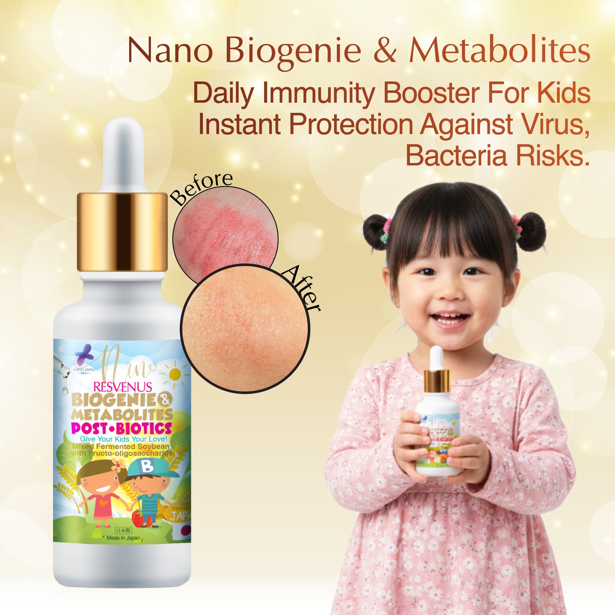 NANO BIOGENIE & METABOLITES POST-BIOTIC, 45ml