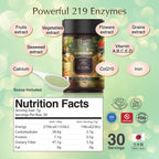 NANO GREEN N'ZYME & DETOX FIBER SMOOTHIE, 210gm