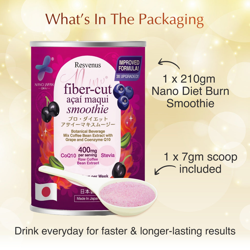 NANO ACAI & BERRY DIET BURN SMOOTHIE, 210gm
