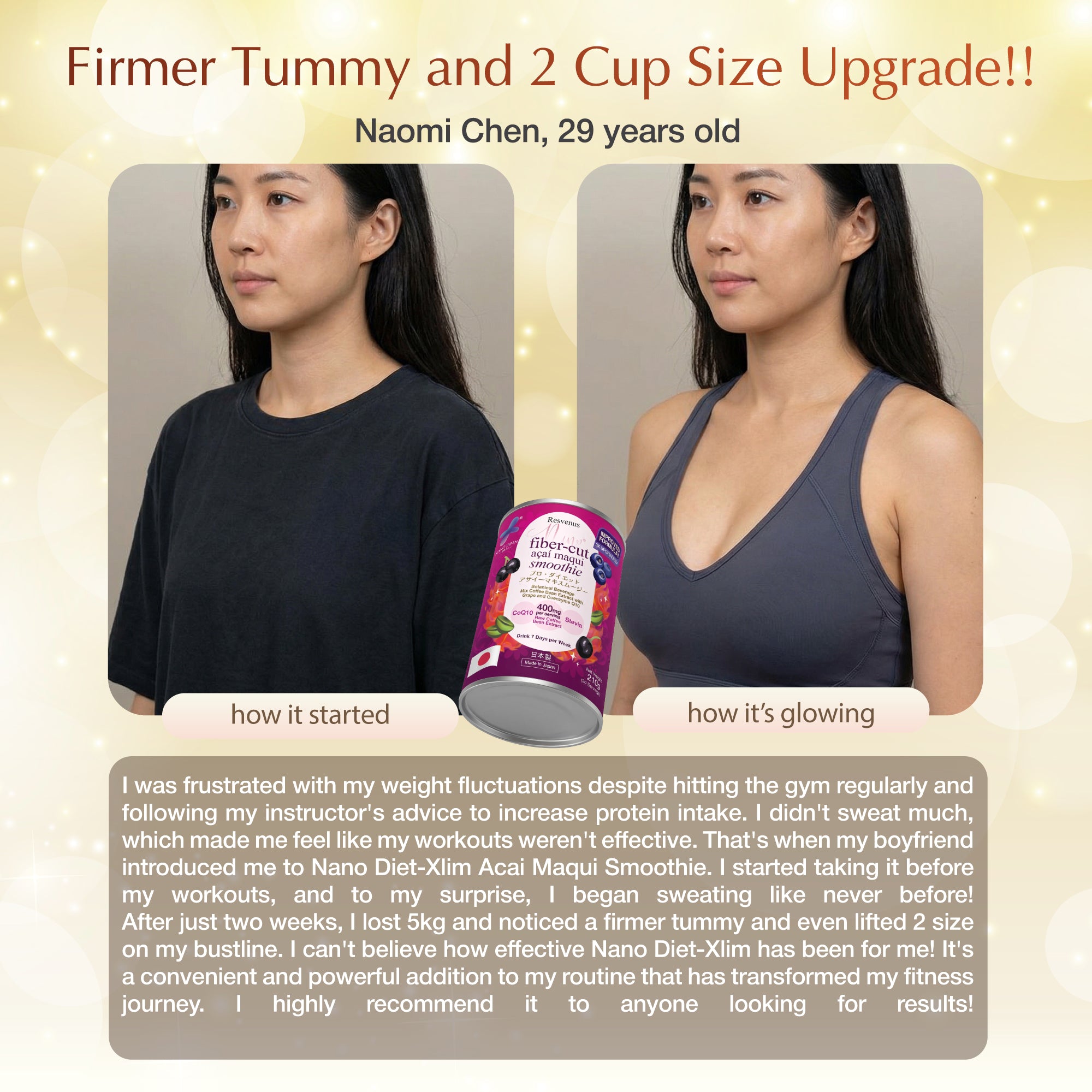 NANO ACAI & BERRY DIET BURN SMOOTHIE, 210gm