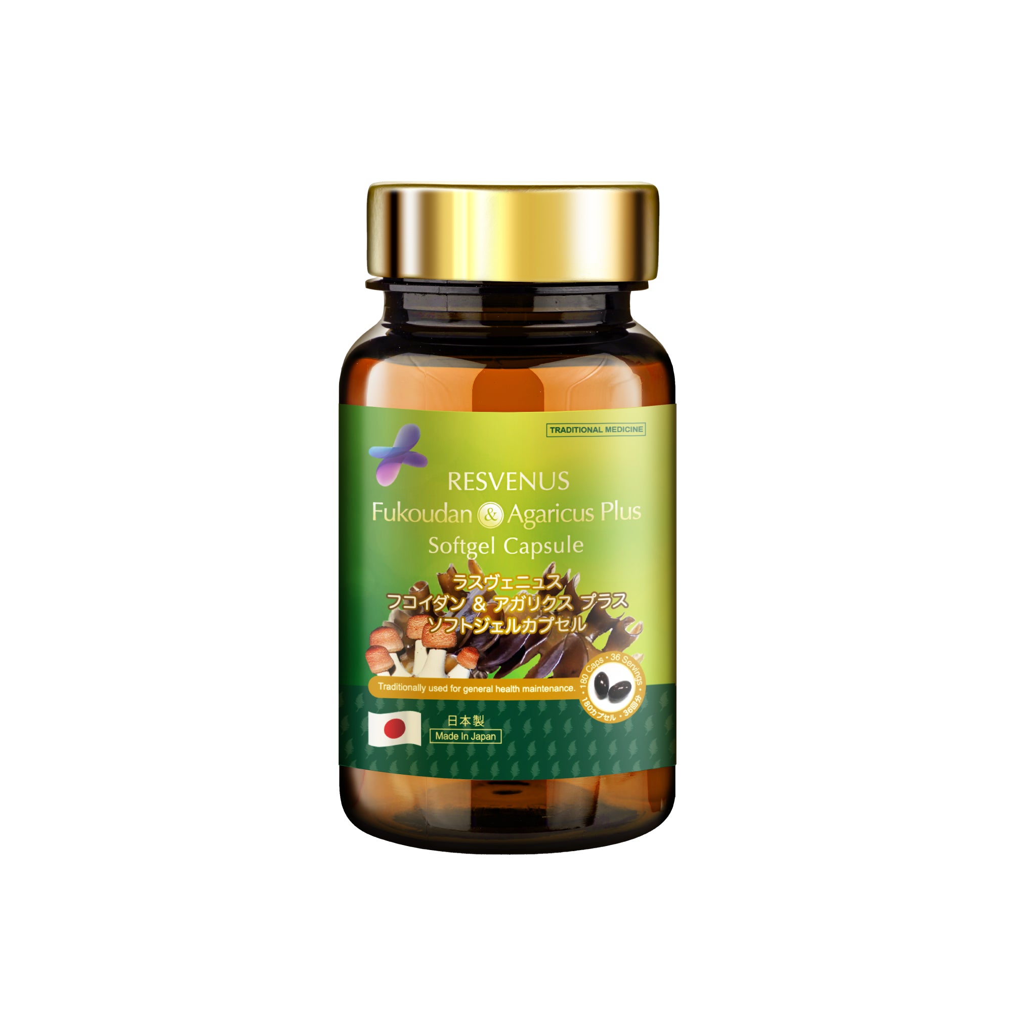 NANO FUOKUODAN & AGARICUS PLUS, 180 caps