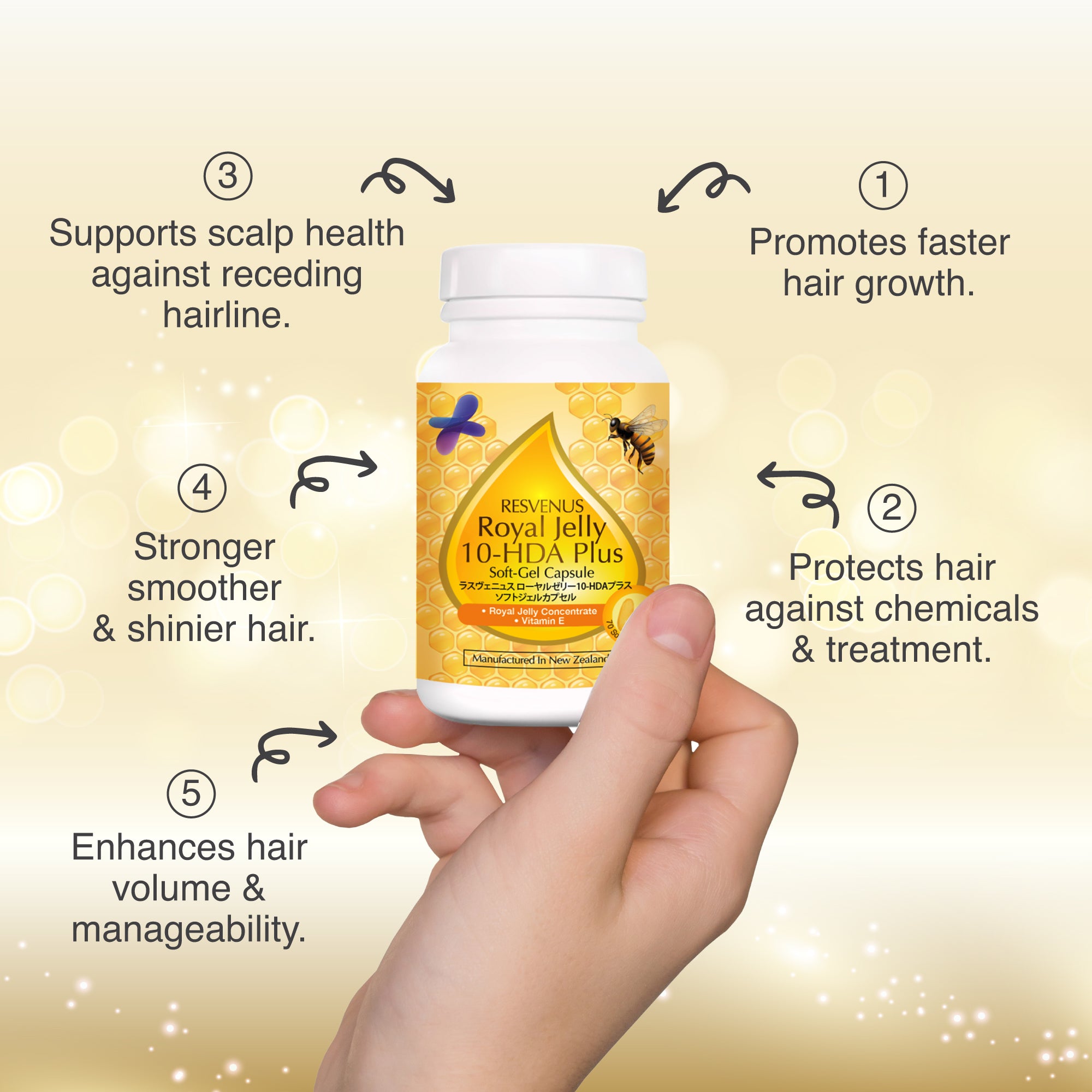 NANO ROYAL JELLY PREMIUM, 70caps